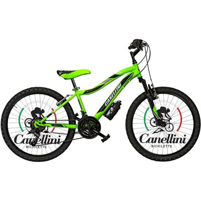 Vélo Vortex 24 pour Enfants 18 Vitesses Vert/Noir - Vélo Vélo Vortex 24 pour Enfants 18 Vitesses Vert/Noir - Vélo