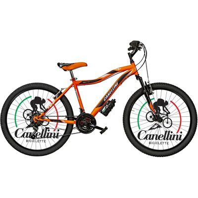 Vortex 24 Vélo Enfant 18 Vitesses Orange/Noir - Bicycle - Publicité Vortex 24 Vélo Enfant 18 Vitesses Orange/Noir - Bicycle - Publicité