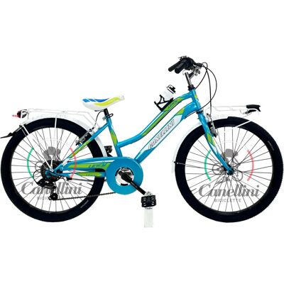 Vélo 6 vitesses LINCY 24 - BICICLETTE CANELLINI - Publicité Vélo 6 vitesses LINCY 24 - BICICLETTE CANELLINI - Publicité