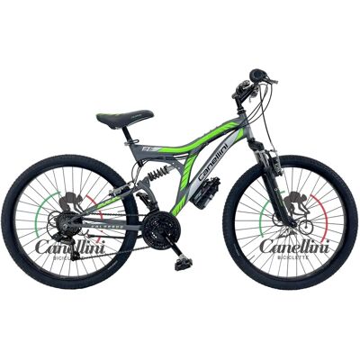 BICICLETTE CANELLINI Colorado 26 - Suspension, 18 Vitesse, Aluminium BICICLETTE CANELLINI Colorado 26 - Suspension, 18 Vitesse, Aluminium