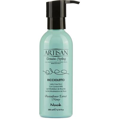 Lait de Contrôle des Boucles NOOK Riccioletto - Lotion pour les Cheveux - Publicité Lait de Contrôle des Boucles NOOK Riccioletto - Lotion pour les Cheveux - Publicité
