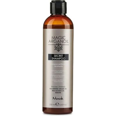 Shampoing Nook Magic ArganOil Secret - Hydratant et Cheveux Soie - Publicité Shampoing Nook Magic ArganOil Secret - Hydratant et Cheveux Soie - Publicité
