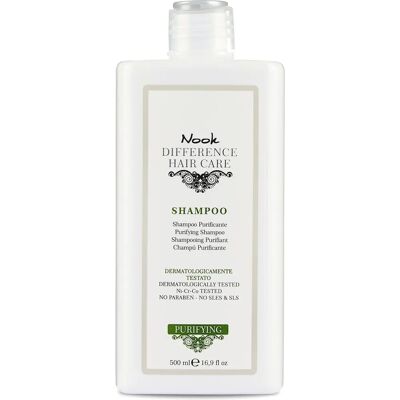 Shampoing Purifiant NOOK - 500ml - Publicité Shampoing Purifiant NOOK - 500ml - Publicité