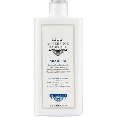 NOOK Re-Balance Contrôle de Sébum - Shampooing - Publicité NOOK Re-Balance Contrôle de Sébum - Shampooing - Publicité