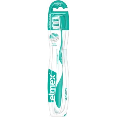 Elmex Modèle 8718951557598 Brosse à dents sensible douce Vert d'eau - Brosse à dents Elmex Modèle 8718951557598 Brosse à dents sensible douce Vert d'eau - Brosse à dents