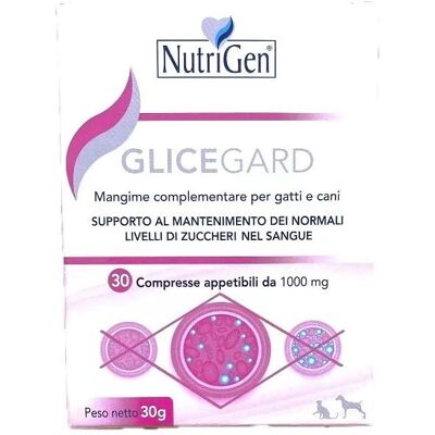 Nutrigen Glicegard - Integratore per Cani & Gatti - Supporta Glicemia & Metabolismo Nutrigen Glicegard - Integratore per Cani & Gatti - Supporta Glicemia & Metabolismo