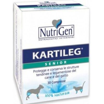 Nutrigen Italia Kartileg Senior - 30 Compresse per Cani e Gatti Nutrigen Italia Kartileg Senior - 30 Compresse per Cani e Gatti