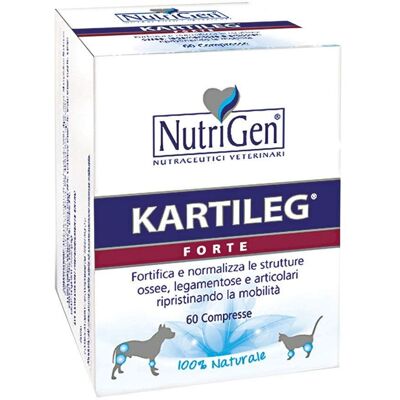 Nutrigen Italia - Forte He Integratore Articolazioni per Cani & Gatti - 60 Compresse Nutrigen Italia - Forte He Integratore Articolazioni per Cani & Gatti - 60 Compresse
