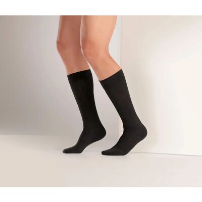 Gima XL Medias en Algodón Unisex - Compresión Media - Negro Gima XL Medias en Algodón Unisex - Compresión Media - Negro