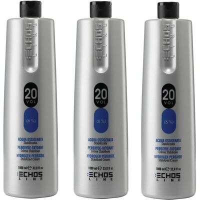 Echosline 20 Vol. Eau d'oxygène - 1000ml - Émulsion d'oxydation - Publicité Echosline 20 Vol. Eau d'oxygène - 1000ml - Émulsion d'oxydation - Publicité