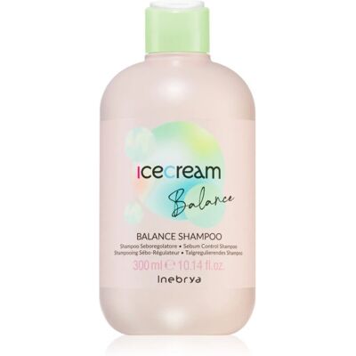 Inebrya Ice Cream Balance - Șampon pentru scalp gras - 300ml Inebrya Ice Cream Balance - Șampon pentru scalp gras - 300ml