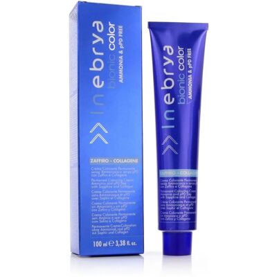Inebrya Bionic Color No 1/10 Blau Schwarz Permanent Haarfarbe - Haarfarbe Creme Inebrya Bionic Color No 1/10 Blau Schwarz Permanent Haarfarbe - Haarfarbe Creme