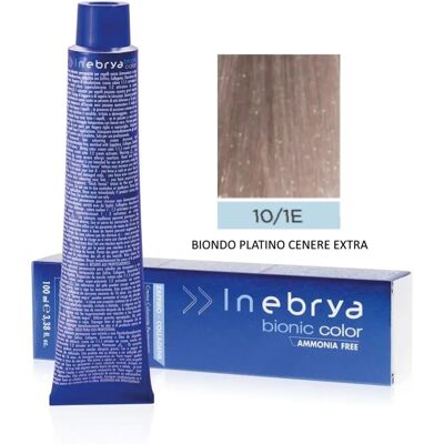 Inebrya Bionic Color Nr 10/1E Blond Platin Ash Extra - Haarfarbe Inebrya Bionic Color Nr 10/1E Blond Platin Ash Extra - Haarfarbe