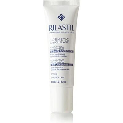 Fondotinta Alta Coprenza Rilastil - Moka - Pelle Sensibile SPF 30 Fondotinta Alta Coprenza Rilastil - Moka - Pelle Sensibile SPF 30