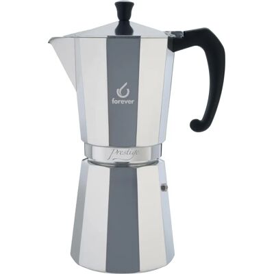 Cafetière Miss Moka 120108 Prestige 18 tasses - Publicité Cafetière Miss Moka 120108 Prestige 18 tasses - Publicité