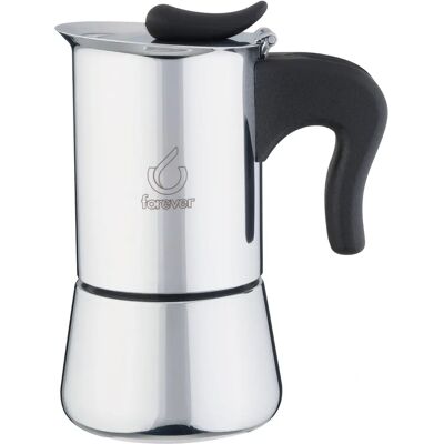 Forever Modell 121311 Edelstahl Kaffeemaschine - 2 Tassen Forever Modell 121311 Edelstahl Kaffeemaschine - 2 Tassen