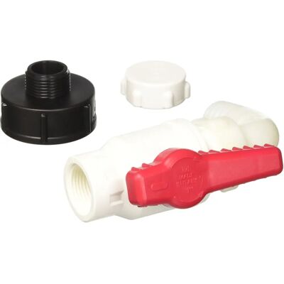 Kit di raccordi in polipropilene Bucchi - 1'' x Ø 30 mm Kit di raccordi in polipropilene Bucchi - 1'' x Ø 30 mm