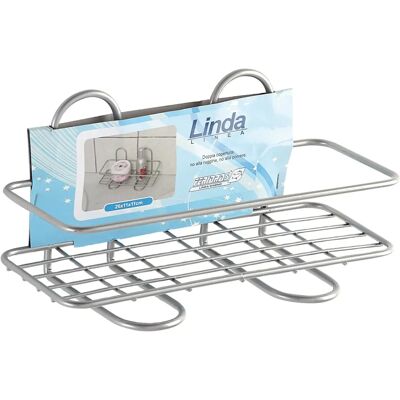 Mensola bagno Feridras Serie Linda - Rettangolare con un ripiano Mensola bagno Feridras Serie Linda - Rettangolare con un ripiano