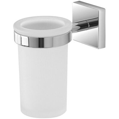 FERIDRAS Marca Portaspazzolino Easy Cromo - Soporte para cepillos FERIDRAS Marca Portaspazzolino Easy Cromo - Soporte para cepillos