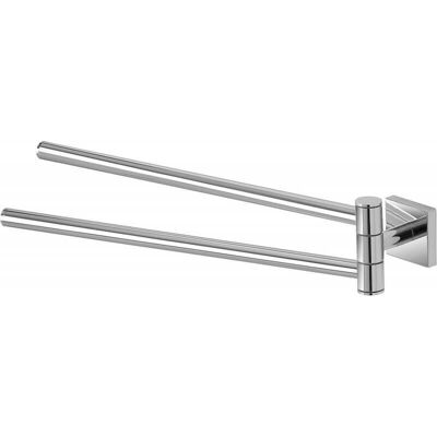 Toallero ajustable cromado Feridras - Accesorio de baño Toallero ajustable cromado Feridras - Accesorio de baño
