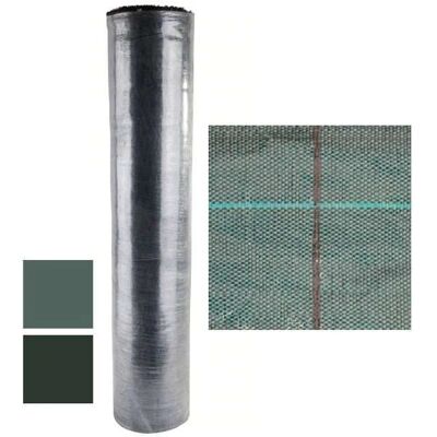 Rex Tela de Rafia Negra para Paisajismo - 100x4.2m - Resistente, Control de Malezas Rex Tela de Rafia Negra para Paisajismo - 100x4.2m - Resistente, Control de Malezas