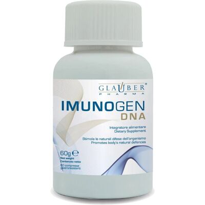Glauber Pharma Imunogen DNA - Suplemento para la Inmunidad - 60 Comprimidos Glauber Pharma Imunogen DNA - Suplemento para la Inmunidad - 60 Comprimidos