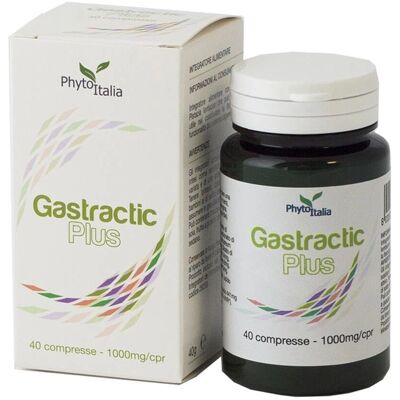 PhytoItalia Gastractic Plus - Supporto digestivo 40 Compresse PhytoItalia Gastractic Plus - Supporto digestivo 40 Compresse