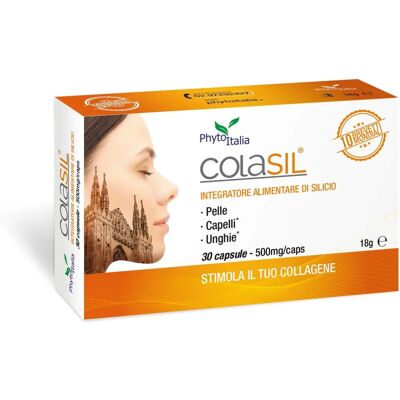 PhytoItalia Colasil - Integratore di Collagene & Capelli Unghie - 30 Capsule PhytoItalia Colasil - Integratore di Collagene & Capelli Unghie - 30 Capsule