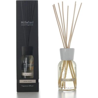 Millefiori Milano Fehér Musk Diffuser - Illat, Töltet, Otthoni Illatok Millefiori Milano Fehér Musk Diffuser - Illat, Töltet, Otthoni Illatok