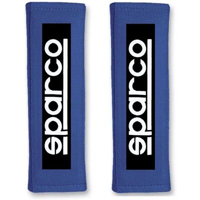 Sparco 01098S3A - Vycpávky for pásu - Sininen - Sametti - 2 kpl Sparco 01098S3A - Vycpávky for pásu - Sininen - Sametti - 2 kpl