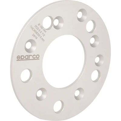 Sparco Velgafstandhouders - 66,45mm, 5mm, M14x1.50, Zilver - Wielafstandhouders Sparco Velgafstandhouders - 66,45mm, 5mm, M14x1.50, Zilver - Wielafstandhouders