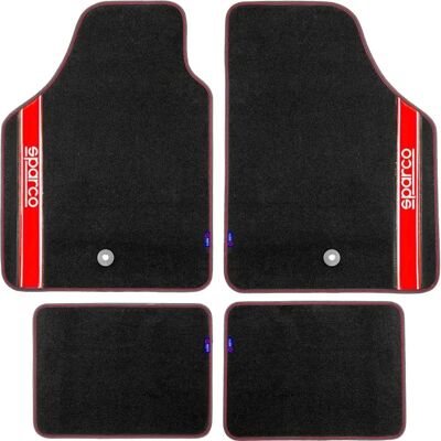 Ensemble de tapis de sol Sparco Strada 2012 B - Universel Ensemble de tapis de sol Sparco Strada 2012 B - Universel
