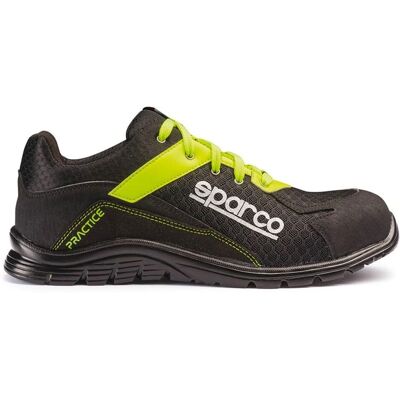 Chaussures de Sécurité Sparco Jos - Noir/Jaune - Chaussures de sécurité - Publicité Chaussures de Sécurité Sparco Jos - Noir/Jaune - Chaussures de sécurité - Publicité