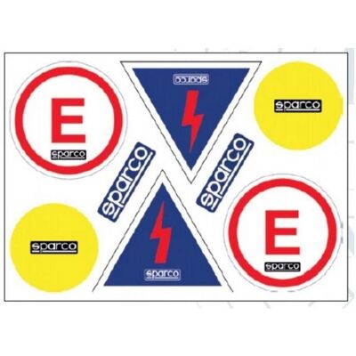 Kit d'Adhésif pour Voiture Sparco - Multicolore - 40 g - Car Adhesive Kit Kit d'Adhésif pour Voiture Sparco - Multicolore - 40 g - Car Adhesive Kit