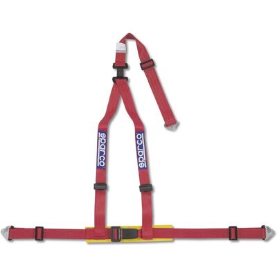 Sparco 3-Point Harness - Red Sparco 3-Point Harness - Red