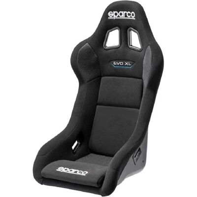 Sparco EVO XL QRT Svart - Racingstol Sparco EVO XL QRT Svart - Racingstol