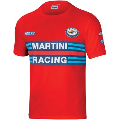 Sparco Martini Racing Red Men’s Short Sleeve T-Shirt Sparco Martini Racing Red Men’s Short Sleeve T-Shirt