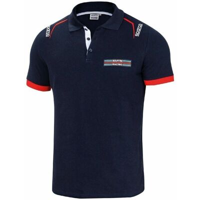 Sweatshirt à Zip Complet Navy Blue Sparco Martini Racing - Sweatshirt Sweatshirt à Zip Complet Navy Blue Sparco Martini Racing - Sweatshirt