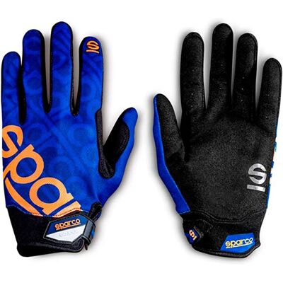 Gants Mécaniques Sparco 002093BMAF2M Bleu - Taille M Gants Mécaniques Sparco 002093BMAF2M Bleu - Taille M