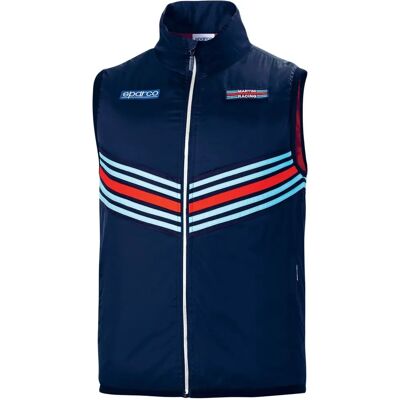 Kamizelka Sparco Martini Racing Niebieska Marynarska - Kamizelka Kamizelka Sparco Martini Racing Niebieska Marynarska - Kamizelka
