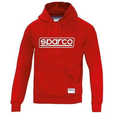 Sparco L Hoodie Röd - Huvtröja Sparco L Hoodie Röd - Huvtröja