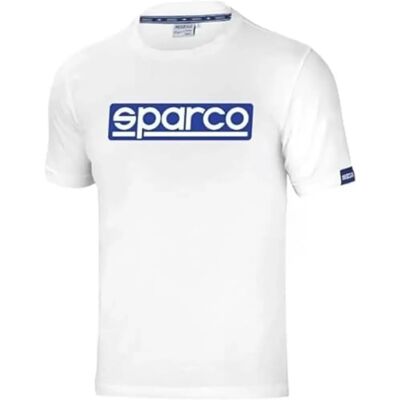 Sparco Men’s Short Sleeve T-Shirt - White - Short Sleeve T-Shirt Sparco Men’s Short Sleeve T-Shirt - White - Short Sleeve T-Shirt