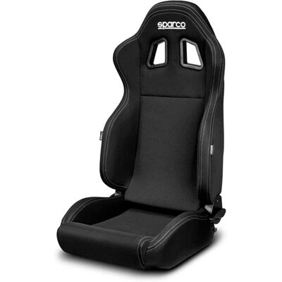 Sparco R100 Svart Racing Säte - Ergonomisk, Justerbar, Stål Sparco R100 Svart Racing Säte - Ergonomisk, Justerbar, Stål