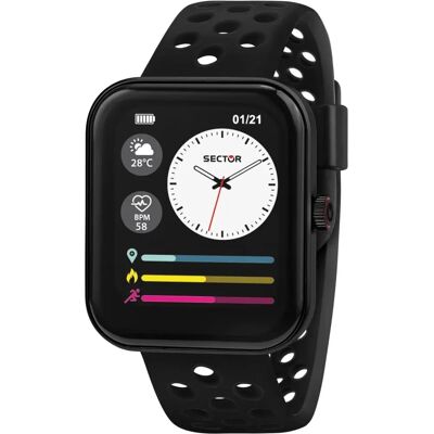 Sector R3251159001 Unisex älykello - 38mm - Moderni - Musta Sector R3251159001 Unisex älykello - 38mm - Moderni - Musta