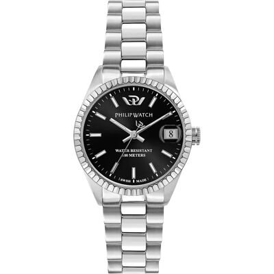 Montre femme Philip Watch Caribe Urban acier inoxydable noir - R8253597589 - Publicité Montre femme Philip Watch Caribe Urban acier inoxydable noir - R8253597589 - Publicité
