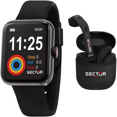Sector R3251282004 S-03 Unisex Smartwatch Set - Smartwatch Set - Publicité Sector R3251282004 S-03 Unisex Smartwatch Set - Smartwatch Set - Publicité