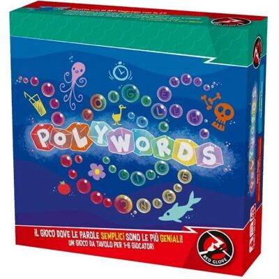 Redglove Polywords Jeu de Société - Défi Linguistique - Publicité Redglove Polywords Jeu de Société - Défi Linguistique - Publicité