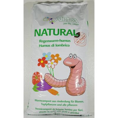 ALTEA Humus de lombrico naturel 25 l - Fertilisant organique - Publicité ALTEA Humus de lombrico naturel 25 l - Fertilisant organique - Publicité