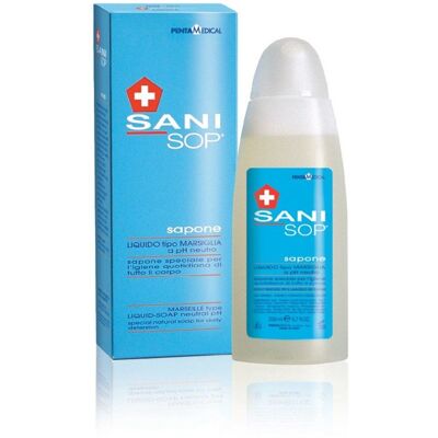 Pentamedical Sanisop Sapone Liquido di Marsiglia - Pelle sensibile, 200ml Pentamedical Sanisop Sapone Liquido di Marsiglia - Pelle sensibile, 200ml