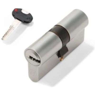 Cilindro Securemme K2 Satin Nickel - Profilo europeo Cilindro Securemme K2 Satin Nickel - Profilo europeo
